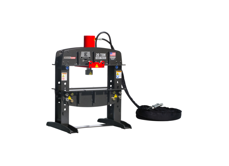 20 Ton Shop Press and Portable Power Unit 230V, 1Ph