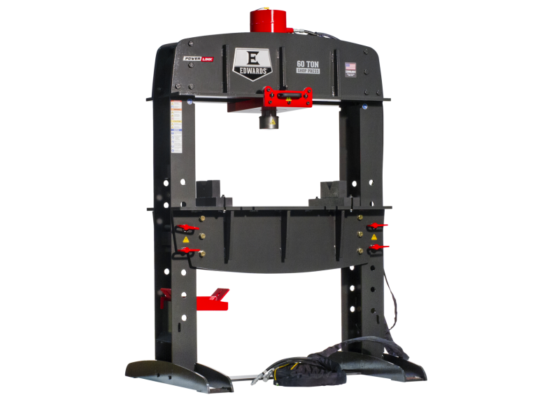60 Ton Shop Press and Portable Power Unit 230V, 1Ph